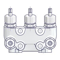 3 Valve Manifolds Without Test Connection Standard 3